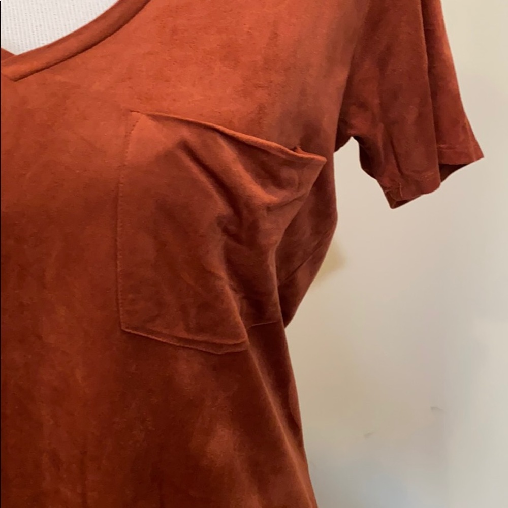 Rust tee top - Picture 2 of 5
